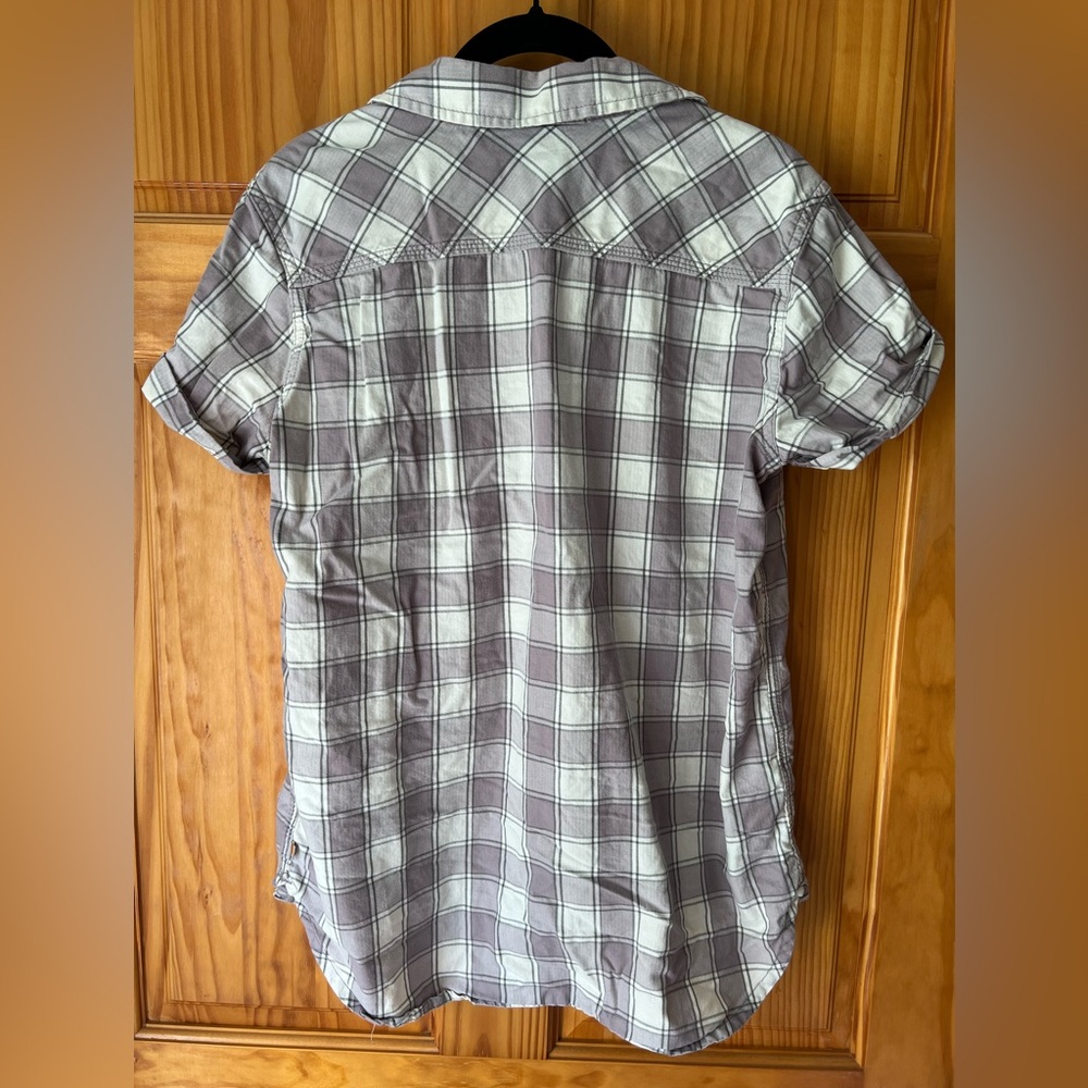 Carhartt Purple and White Plaid Shirt - Picture 4 of 4